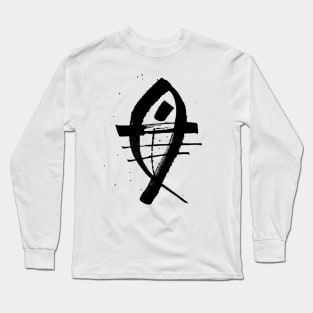 Black fish Long Sleeve T-Shirt